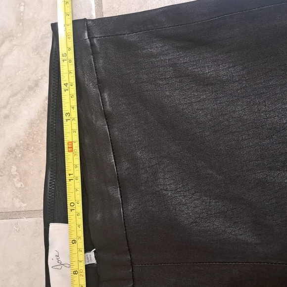 NWT JOIE (LARGE) 100% Leather Brown Pants, $300.00 - Picture 4 of 5